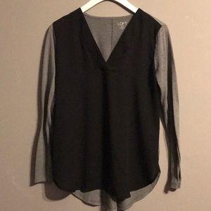 Petite LOFT long sleeve tee